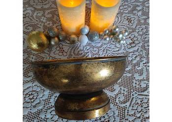 misa patera donica puchar Osłonka Metalowa Złota Antyczna