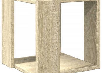 Stolik kawowy dąb sonoma 32x32x30 materiał drewnopochodny WM-848145
