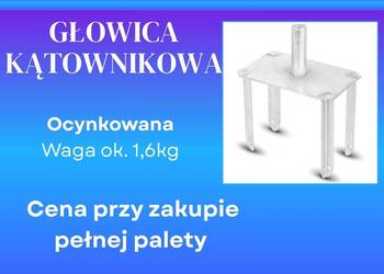 Głowica kątownikowa krzyżowa korona budowlana