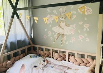Łóżko dziecięce Domek Tipi komplet