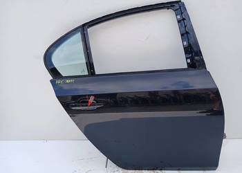 DRZWI PRAWE TYLNE TYŁ BMW E60 416/9 CARBONSCHWARZ OE