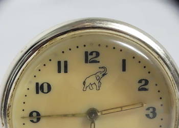 Kultowy Budzik Drużba ze Słoniem – ZSRR, Vintage, Sprawny!