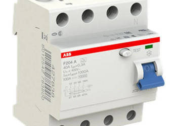 ABB F204 A-40/0,3 wyłącznik różnicowo-prądowy, 4P STANDARD