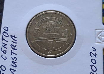 50 Eurocentów Austria 2002 r.