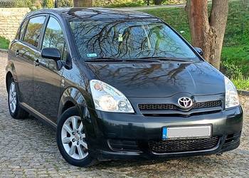 Ładna Toyota Corolla Verso-2005r-2,0D4D-7 osób - Klimatyzacja - Drugie Koła