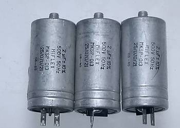 Kondensator 2 mikroF/500V 50Hz MKSP-013