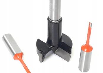 TrendEco Wiertło meblowe 2x70 LEWE + frez puszkowy 35x70 HM wiertarka