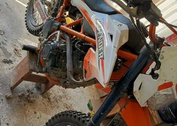 Motocykl typu cross bez prawa rejestracji