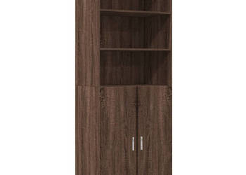 Wysoka szafka brązowy dąb 70x425x185 cm WM-3281377