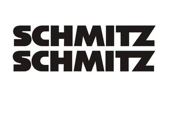 2szt SCHMITZ 65x9,5cm czarne naklejki - Producent Naklejek