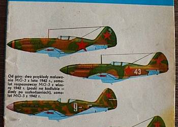 Samolot myśliwski - Mig- 3 , seria TBiU .