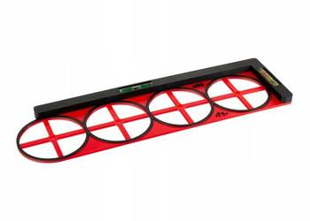 Szablon Wzornik do wyznaczania 4 otworów puszek elektrycznych 68/71