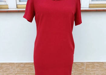 Czerwona sukienka Camaieu r. M / L