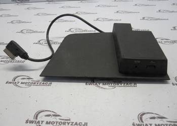 SKODA RAPID SPACEBACK gniazdo AUX USB 5JB857367A