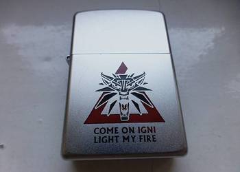Zapalniczka Zippo Wiedźmin The Witcher Custom Grawer