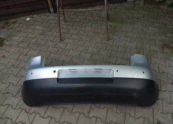 VOLKSWAGEN VW GOLF V 5 ZDERZAK TYŁ TYLNY HB 1K6807421 PDC SREBRNY