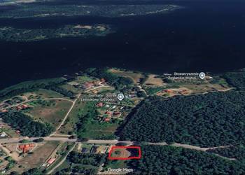 Piękna działka budowlana nad JEZIORAKIEM + niespodzianka