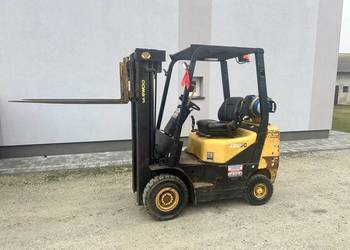 Wózek widłowy Daewoo 2t 4,5 m triplex wolny skok przesuw automat lpg