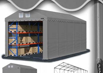 Namiot PRESTIGE 5x8-4m hala przemysłowa magazynowy MOCNY PVC 560g