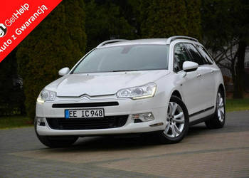 Citroen C5 Exclusive Biała Perła Skóry Bi-Xenon Ledy Navi Masaże Hydro Aso…