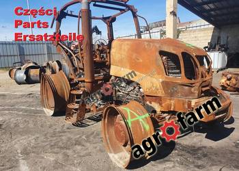 New Holland TS125A części, skrzynia biegów, silnik