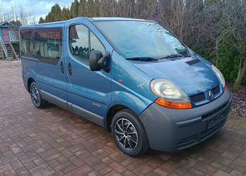 Renault Trafic 2005r 1,9d 101KM 253.000km 9-osób NAWIEWY W SUFICIE HAK