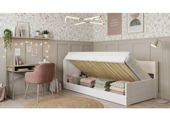 Łóżko LOCA- tapczan otwierany na bok-każdy wymiar