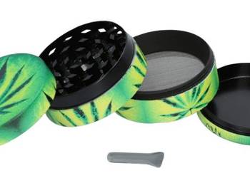 Młynek do Mielenia Tytoniu Suszu CBD Grinder Crusher z Listkiem Marihuany