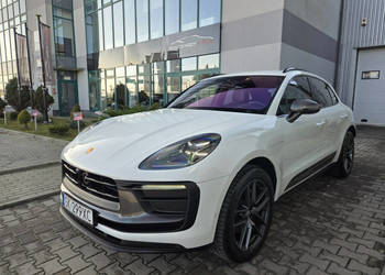 Porsche Macan T 265KM. Pneumatyka, Wentylacja, ACC, Kamery 360, Hak. Faktu…