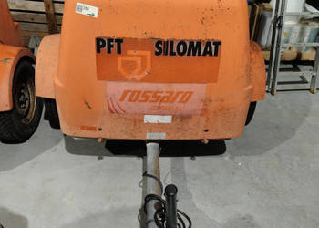 Pompa do transportu zapraw tynków PFT SILOMAT C140 na przyczepie + dokumen…