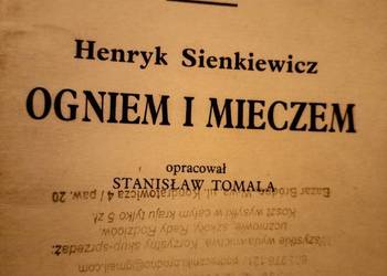 Ogniem i mieczem Sienkiewicz analizy literatury księgarnia
