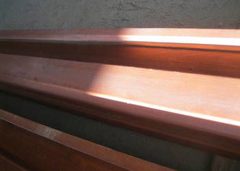 Poręcze balustrady balkonowej dla stolarza.