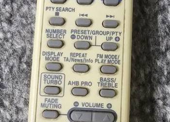 Pilot audio JVC RM-SUXG30R. Wysyłka