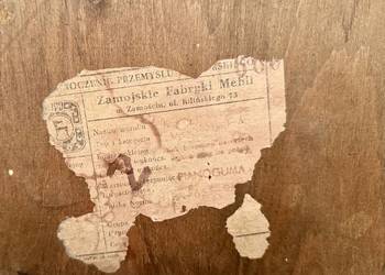 Meble PRL, Zamojskie, stół, krzesła, kanapa, meblościanka, łóżko