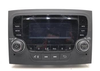 RADIO FIAT DOBLO II 07357115850 ODTWARZACZ MULTIMEDIA, STEREO