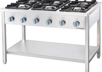 Kuchnia Gazowa Wolnostojąca 1200x700, 36.5 kW 978623