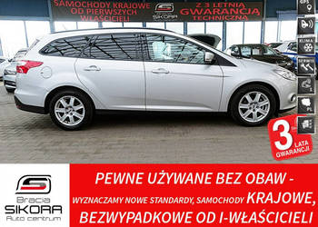 Ford Focus NAVIGACJA GWARANCJA I-wł 100% Bezwypadkow ORYGINALNY LAKIER Par…