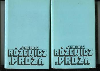 Proza T.1-2 Różewicz