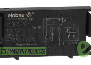 84166771, 447256A1, 447256A2, 151FNP03 MODUŁ REWERSU CNH