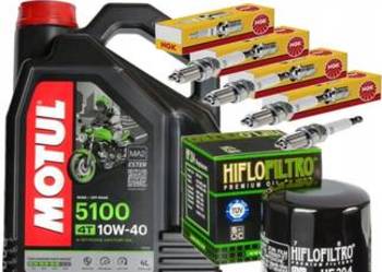 HONDA CBR 600 F4 F4i ZESTAW OLEJ MOTUL  4L FILTR ŚWIECE ZESTAW DEDYKOWANY