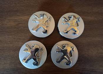 PEUGEOT 4 ORYGINALNE DEKIELEKI DO FELG 60 MM