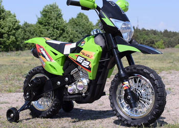 Autko motorek MOTOR CROSS FORCE II na akumulator dla dzieci BDM0912 zielony