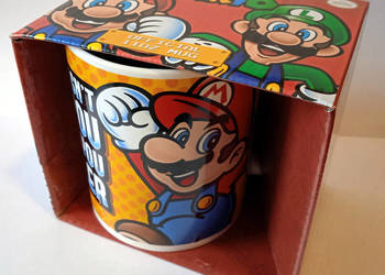 Kubek Gamingowy Super Mario licencja Nintendo
