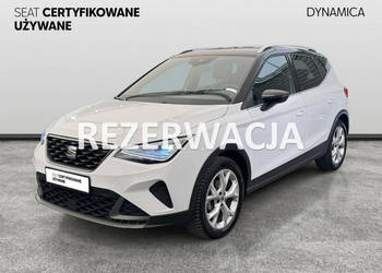 Seat Arona VAT 23% FR 1.0TSI 110KM M6 2022/2023 r., salon PL, I wł., gwara…