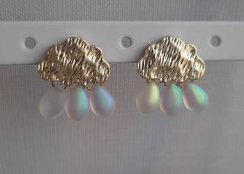 Kolczyki Chmurki handmade