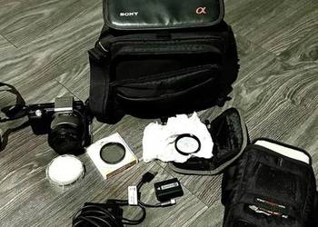 Aparat sony NEX-5 super stan | Torba sony + Lowepro, Filtry, akcesoria