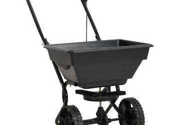 vidaXL Rozsiewacz do soli, PVC i stal, 80 x 46 x 75 cm, 15 L(SKU:142965)