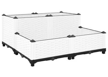 vidaXL Donica do podwyższonej rabaty, 80x80x38 cm(SKU:153316)
