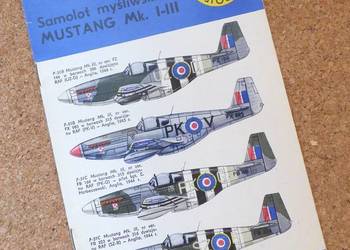 [W] Samolot myśliwski Mustang Mk. I-III. Mietelski TBiU