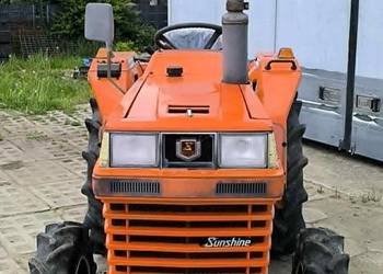 Traktor japoński Kubota Sunshine L1-18;moc 18KM napęd 4x4, rewers stan bdb